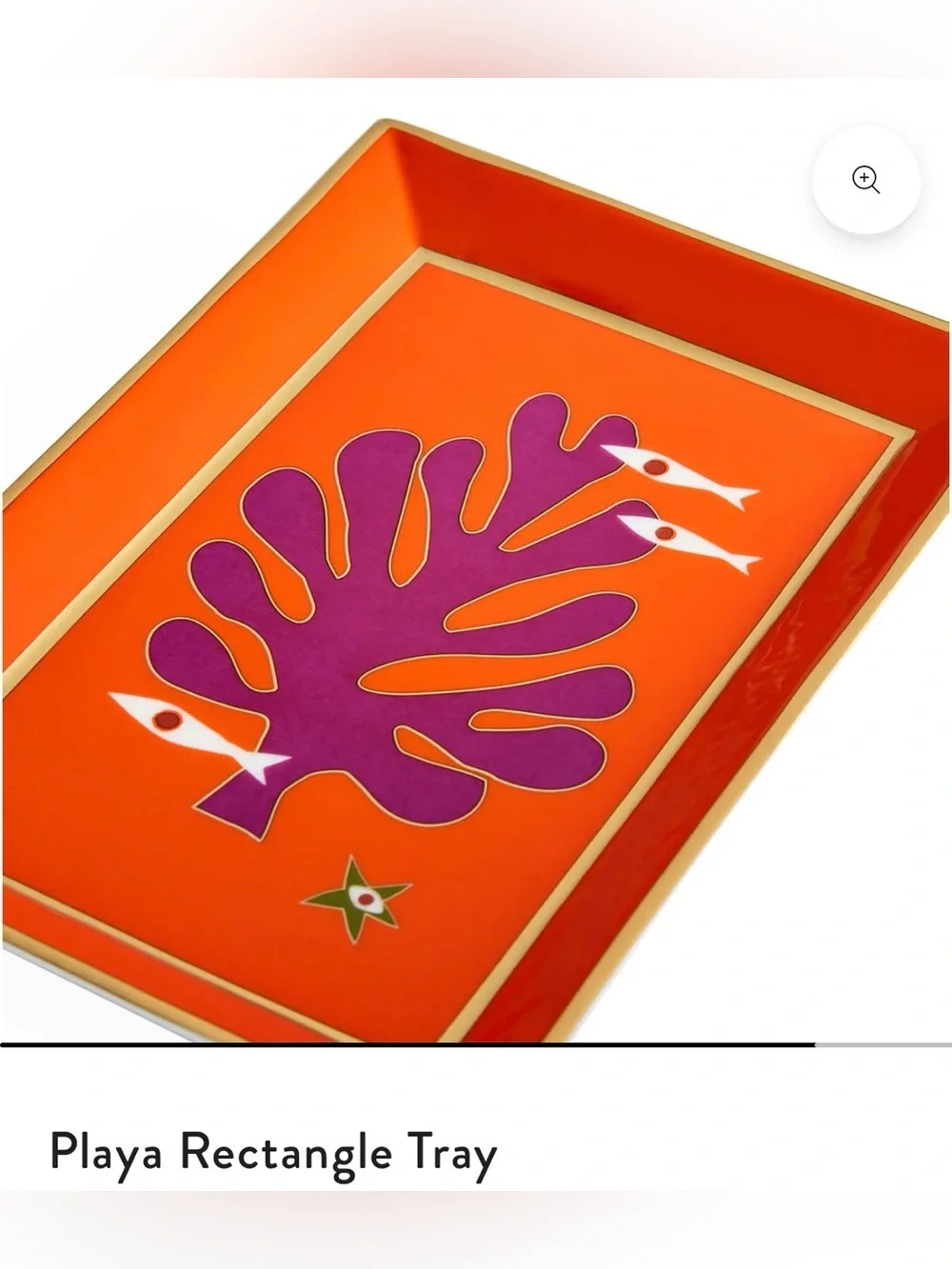 Jonathan Adler Playa Rectangle Tray - Brand New, Unopened.